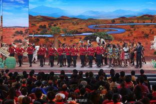 春晚小平同喜同乐背景,传承红色精神，共筑美好未来